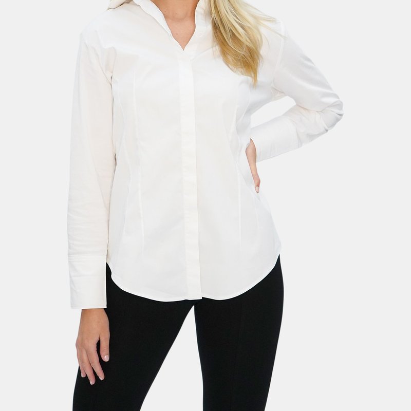 Duettenyc The Reade Classic Shirt In White