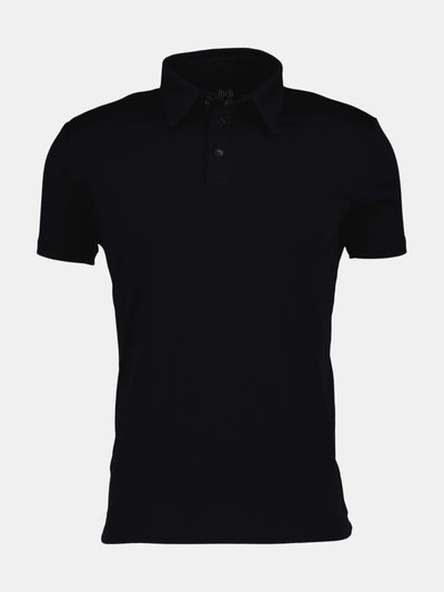 Dulo Men's Performance Polo Shirt - Black product