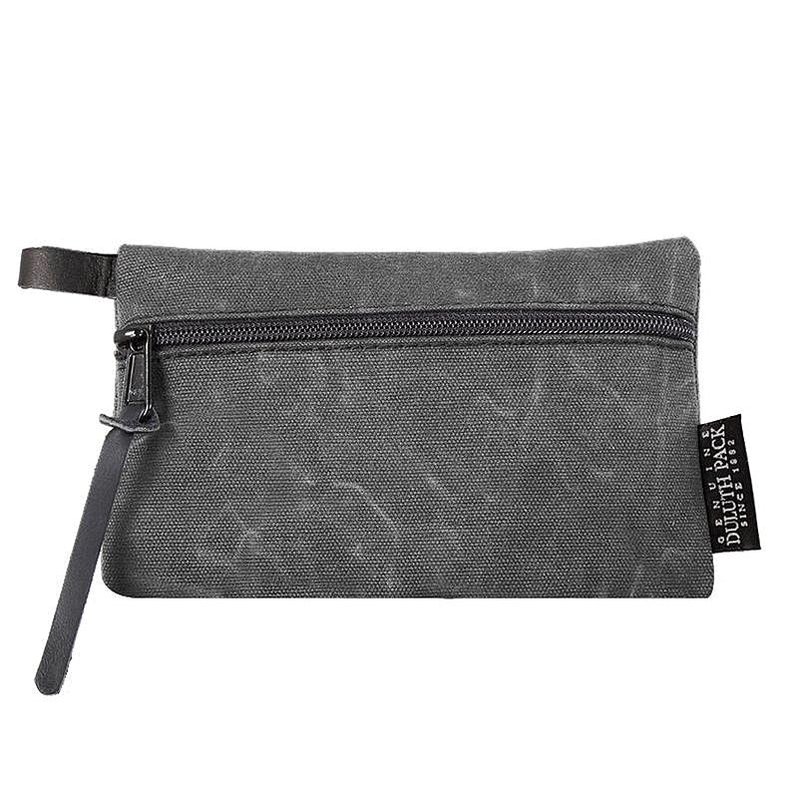 Duluth Pack Small Gear Stash In Wax Grey