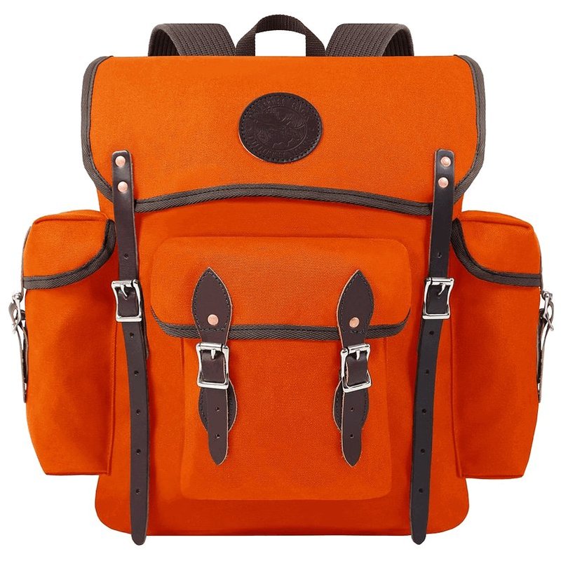 Duluth Pack Wanderer Backpacks In Orange