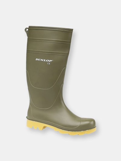 Dunlop Universal PVC Welly / Mens Wellington Boots / Rain Boots - Green product