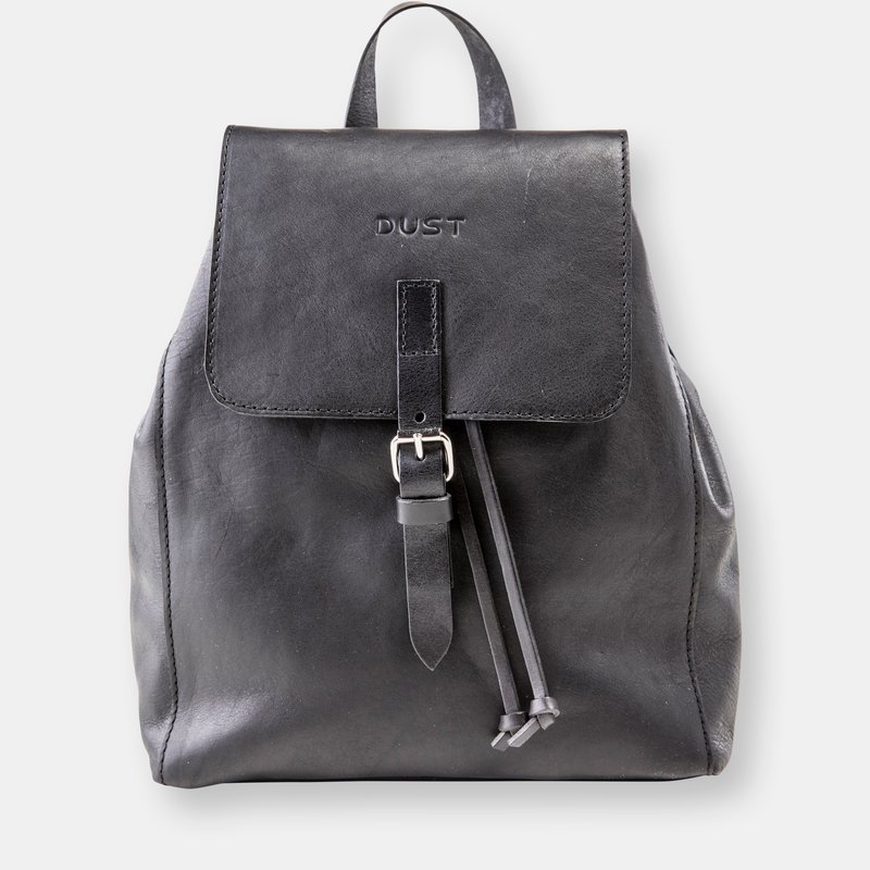 The Dust Company Backpack In Leather In Black