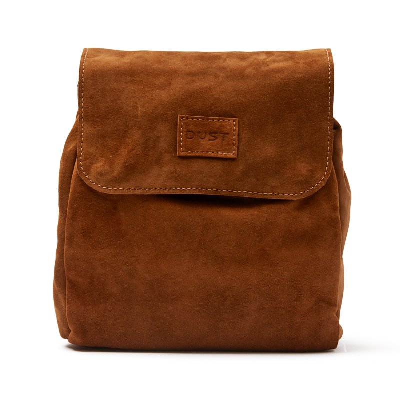 The Dust Company Leather Backpack Brown Upper West Side Collection