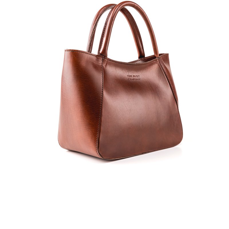 The Dust Company Leather Tote Brown