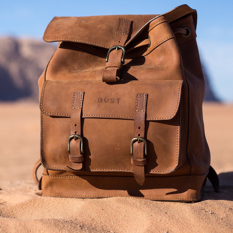 Shop The Dust Company Mod 103 Backpack In Heritage Brown