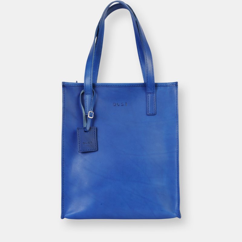 The Dust Company Mod 105 Tote In Cuoio Blue