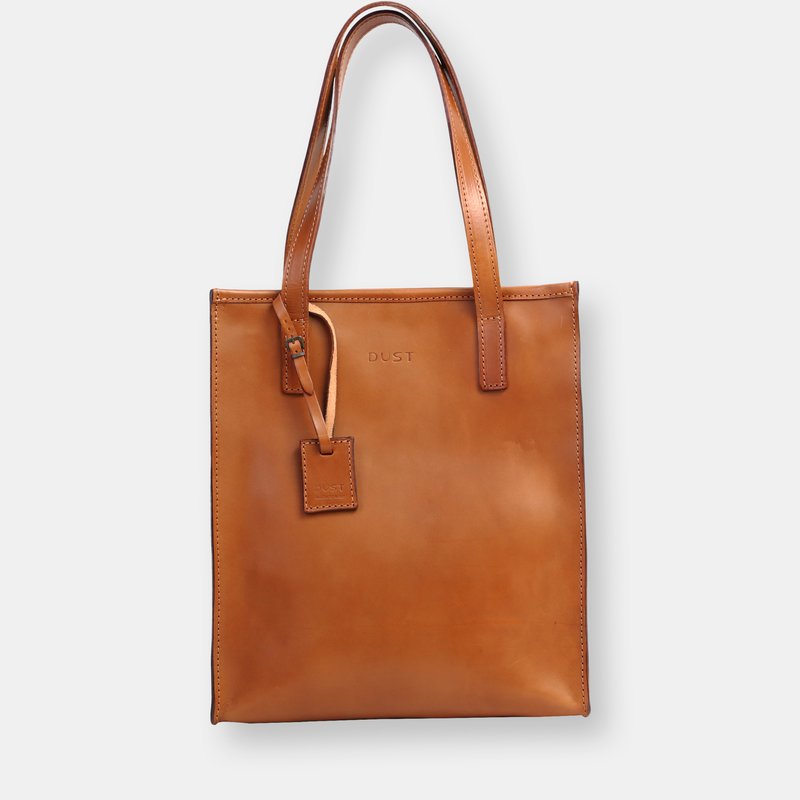 The Dust Company Mod 105 Tote In Cuoio Brown