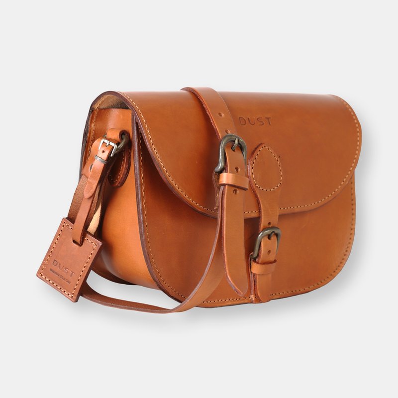 The Dust Company Mod 107 Hobo Bag In Cuoio Brown