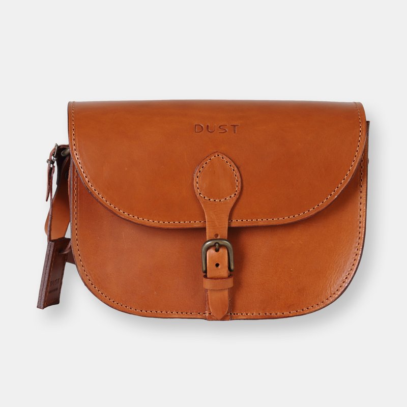 Shop The Dust Company Mod 107 Hobo Bag In Cuoio Brown