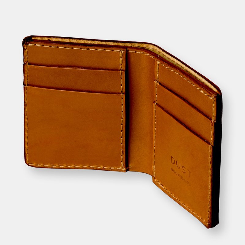 Shop The Dust Company Mod 111 Wallet In Cuoio Brown
