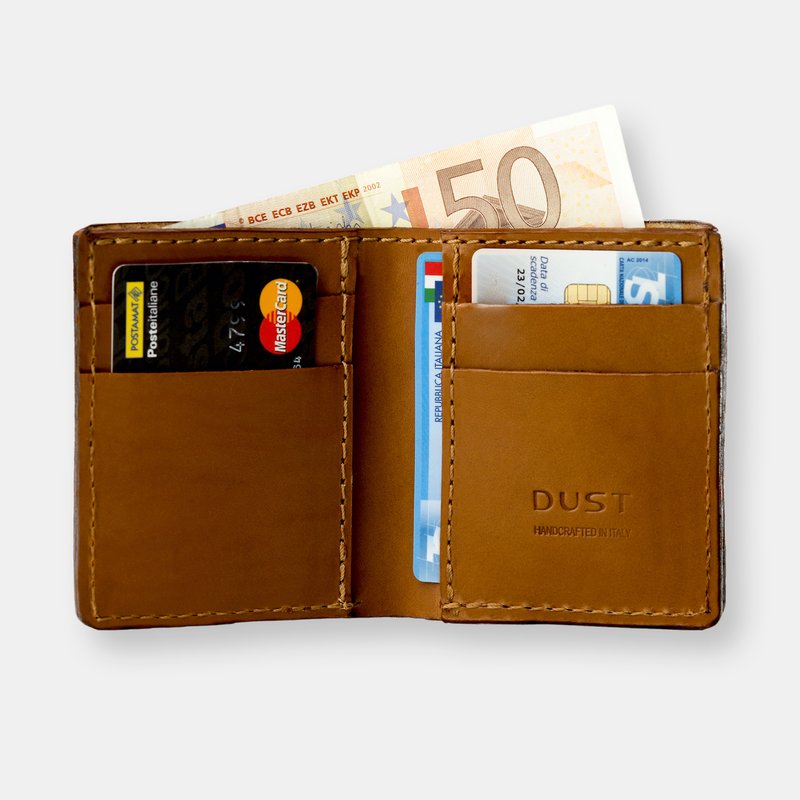 Shop The Dust Company Mod 111 Wallet In Cuoio Brown