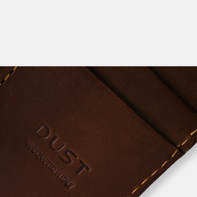 Shop The Dust Company Mod 111 Wallet In Cuoio Havana In Brown