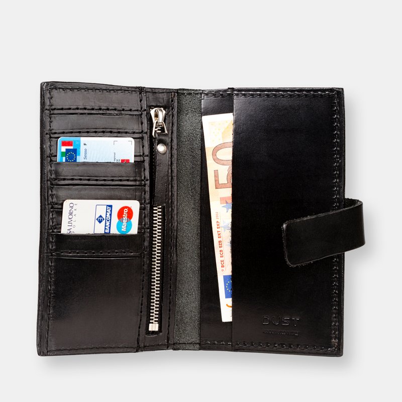 The Dust Company Mod 112 Wallet In Cuoio Black