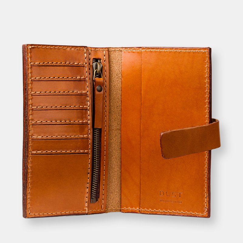 Shop The Dust Company Mod 112 Wallet In Cuoio Brown