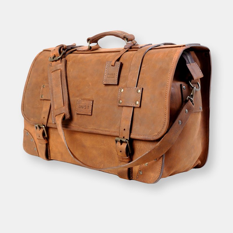 Shop The Dust Company Mod 118 Duffel Bag In Heritage Brown