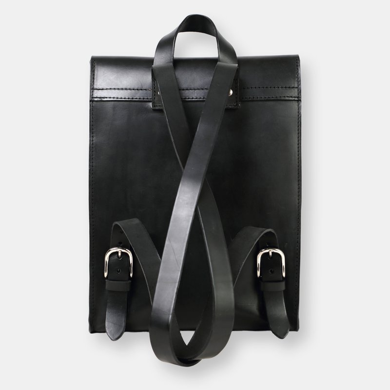 Shop The Dust Company Mod 120 Backpack In Cuoio Black