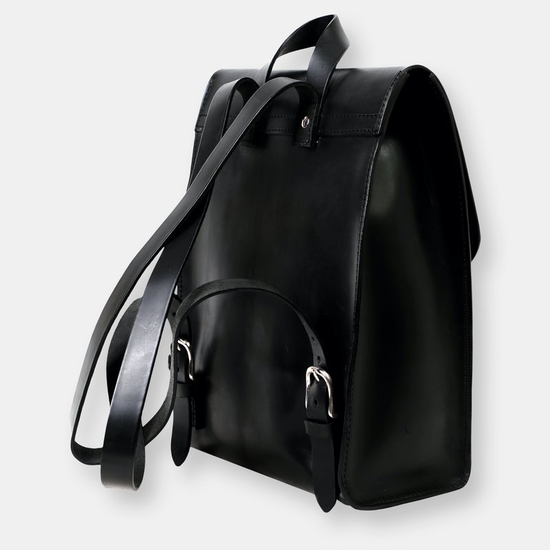 Shop The Dust Company Mod 120 Backpack In Cuoio Black