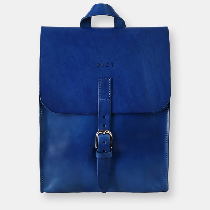 The Dust Company Mod 120 Backpack In Cuoio Blue