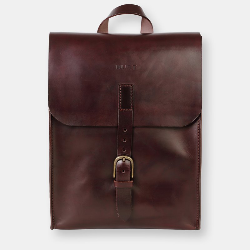 The Dust Company Mod 120 Backpack In Cuoio Havana In Brown