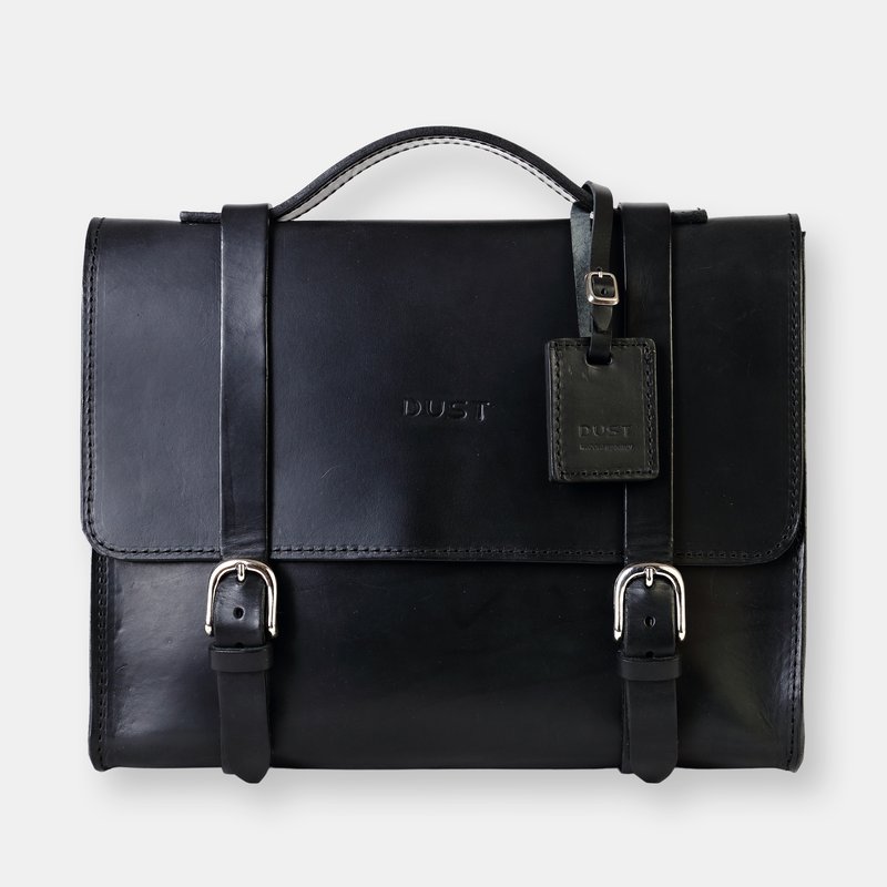Shop The Dust Company Mod 125 Briefcase In Cuoio Black