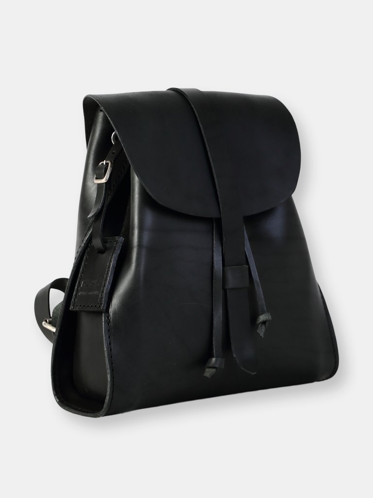 Mod 130 Backpack in Cuoio Black - Black