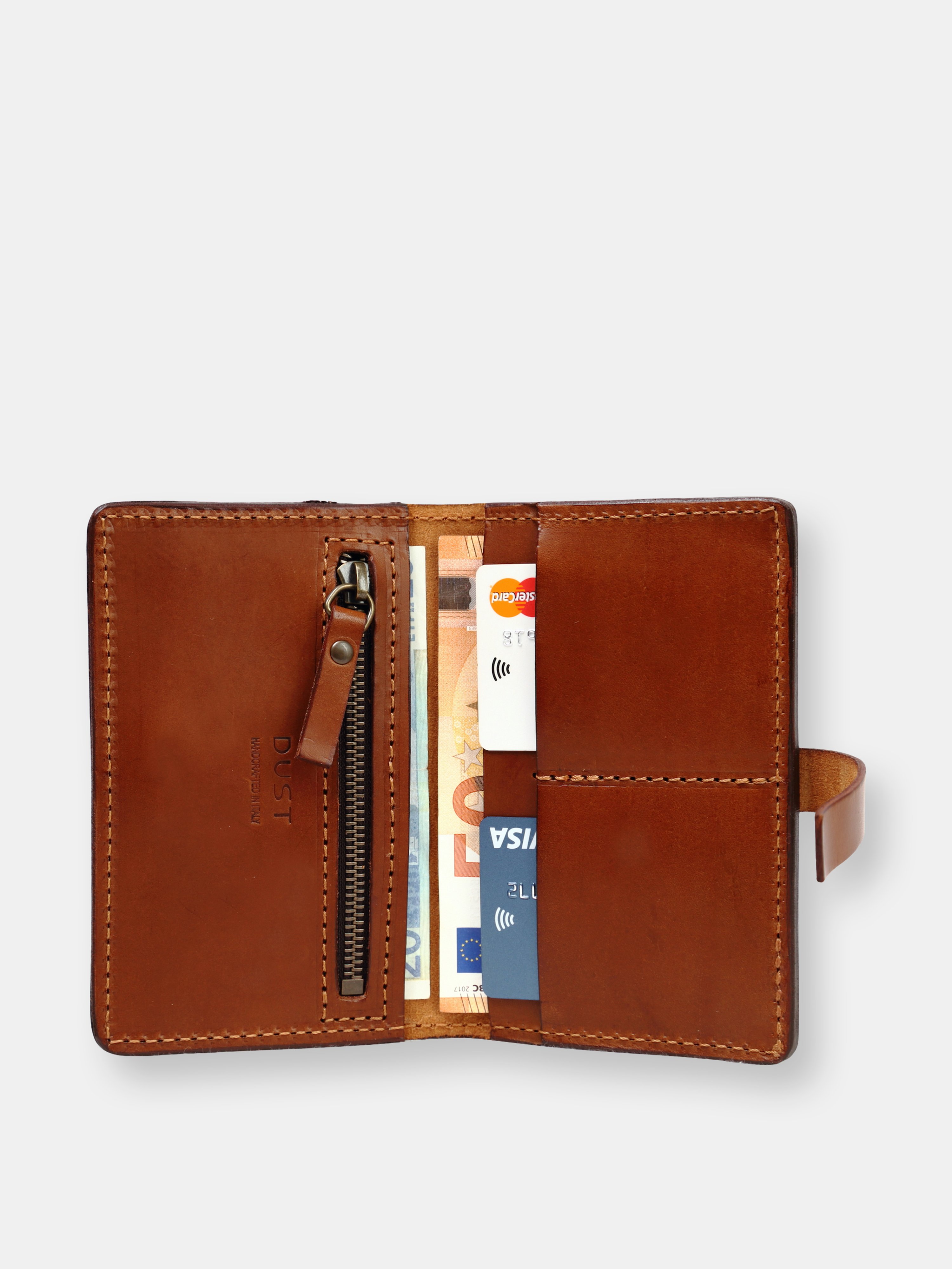 Dust Italia The Dust Company Mod 135 Wallet In Cuoio Brown