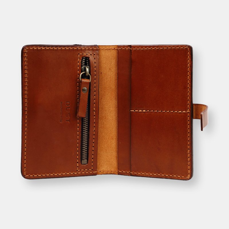 Shop The Dust Company Mod 135 Wallet In Cuoio Brown