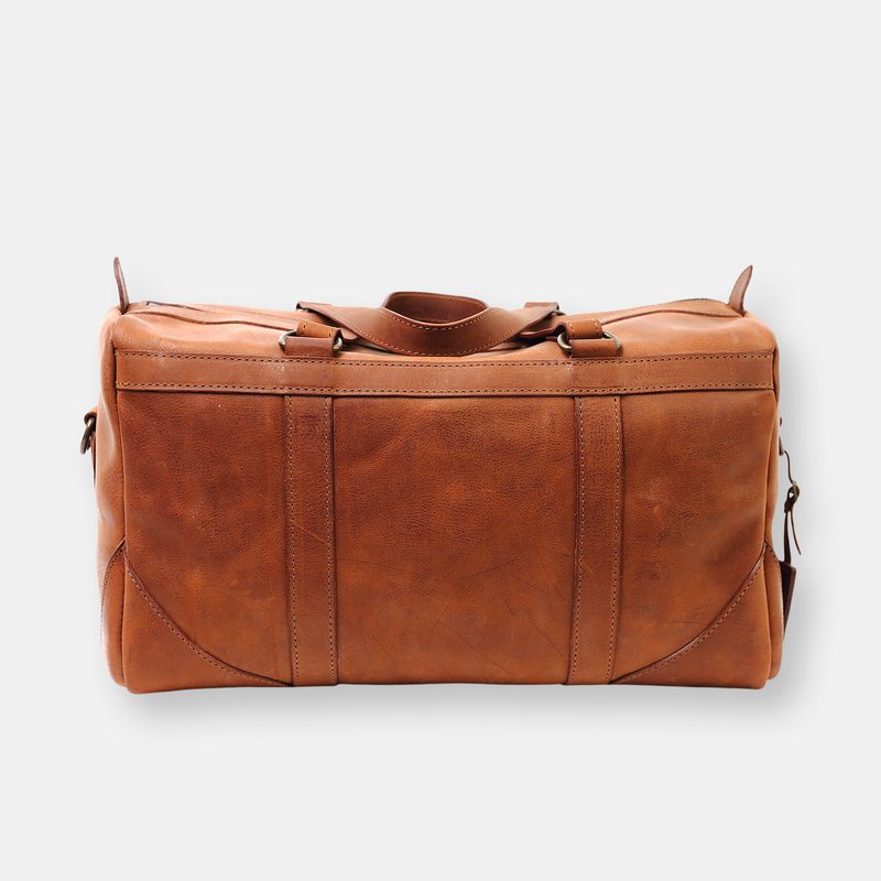 Shop The Dust Company Mod 144 Duffel Bag In Heritage Brown