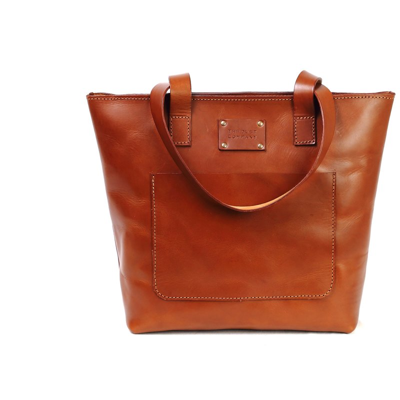 Shop The Dust Company Mod 147 Tote In Cuoio Brown