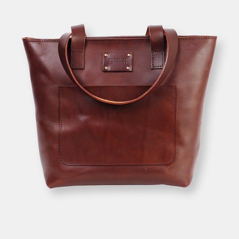 The Dust Company Mod 147 Tote In Cuoio Havana In Brown