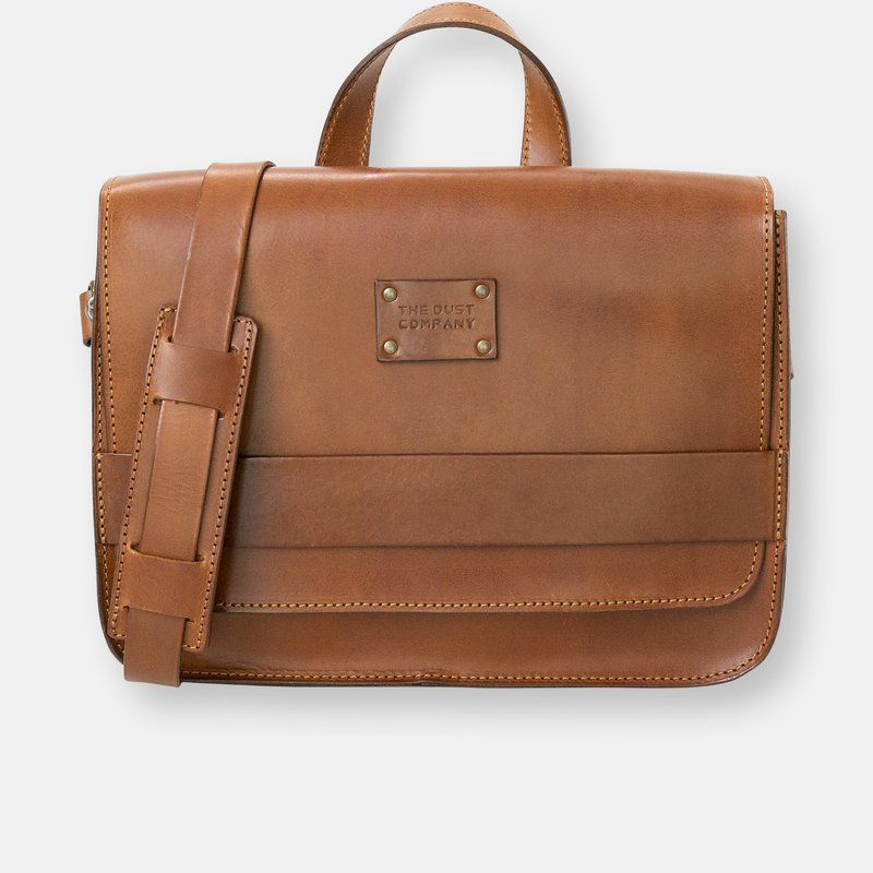 The Dust Company Mod 160 Messenger Bag In Cuoio Brown