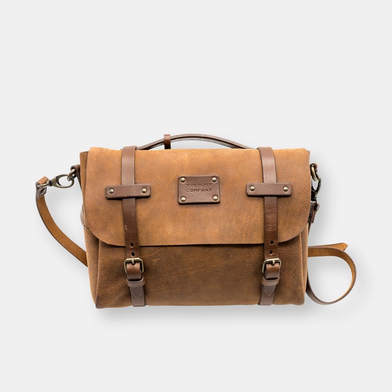 Shop The Dust Company Mod 161 Messenger Bag In Heritage Brown