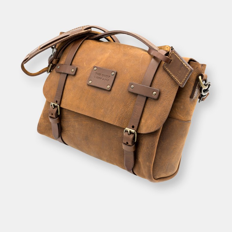 The Dust Company Mod 161 Messenger Bag In Heritage Brown
