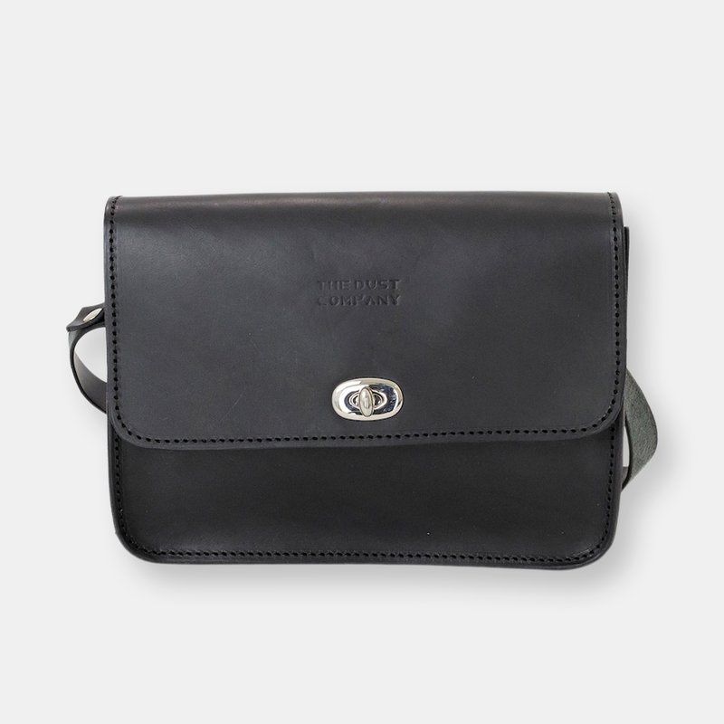 Shop The Dust Company Mod 163 Clutch In Cuoio Black