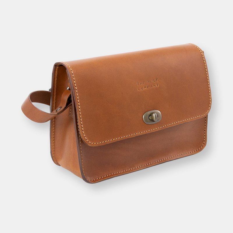Shop The Dust Company Mod 163 Clutch In Cuoio Brown