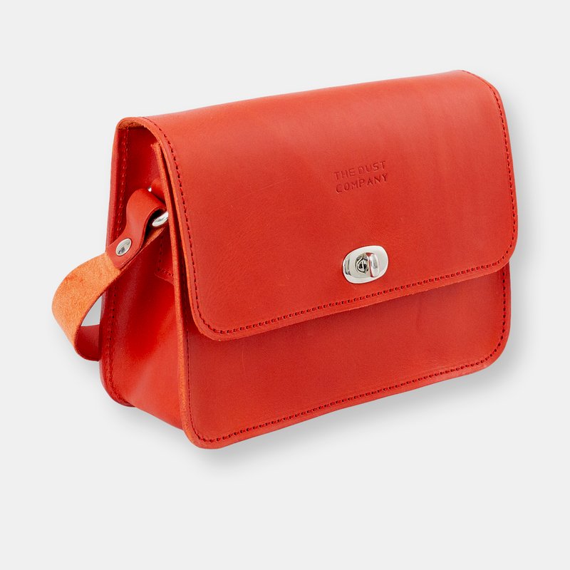 The Dust Company Mod 163 Clutch In Cuoio Red