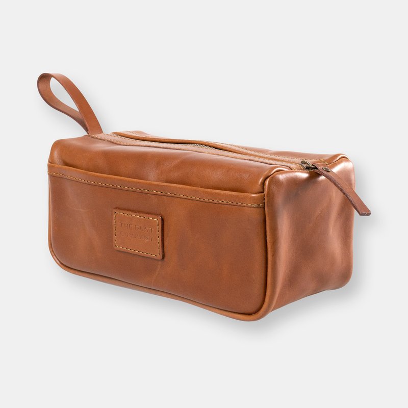 Shop The Dust Company Mod 167 Dopp Kit In Cuoio Brown