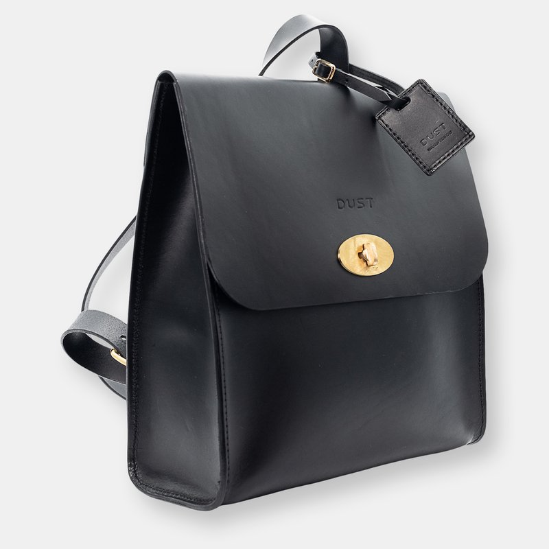 The Dust Company Mod 232 Backpack In Cuoio Black