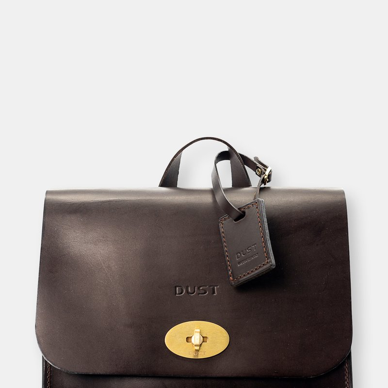 Shop The Dust Company Mod 232 Backpack In Cuoio Havana In Brown
