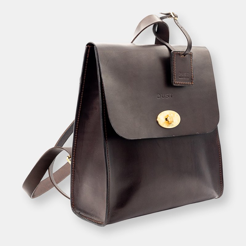 The Dust Company Mod 232 Backpack In Cuoio Havana In Brown