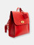 Mod 232 backpack in Cuoio Red - Red