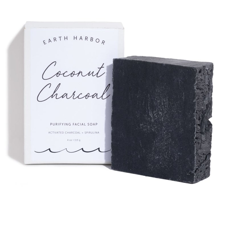 Earth Harbor Naturals Coconut Charcoal Purifying Facial Soap