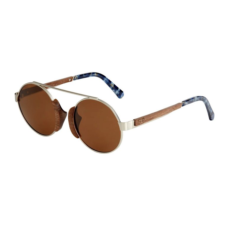 Anakena Polarized Sunglasses - Brown/Brown