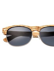 Moonstone Polarized Sunglasses - Bamboo-Ebony/Black