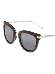 Nissi Polarized Sunglasses - Brown Zebra/Black