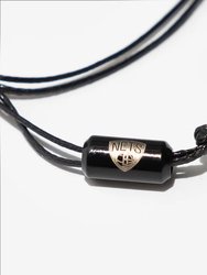 Brooklyn Nets Adjustable Lava Stone Bracelet
