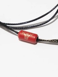 Chicago Bulls Adjustable Lava Stone Bracelet