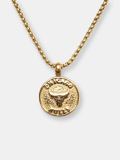 Ed Jacobs Chicago Bulls Logo Necklace product