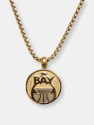 Ed Jacobs Golden State Warriors "The Bay" Necklace product