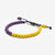 Los Angeles Lakers Adjustable Bead Bracelet - Multi
